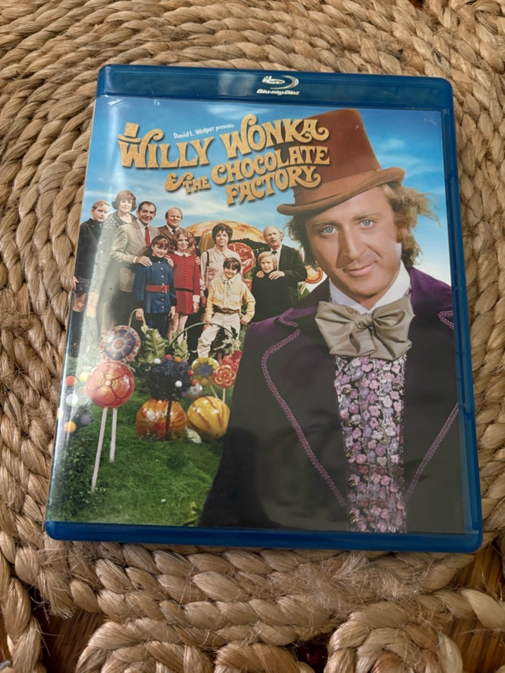 Willy Wonka & The Chocolate Factory Blu-ray - Blue